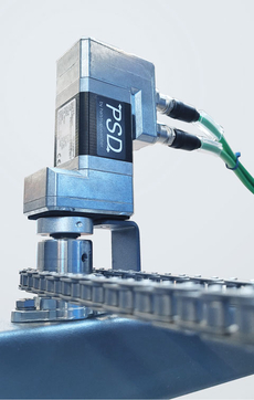 The PSD direct drives adjust machine axes and can run not only spindles but also toothed belts